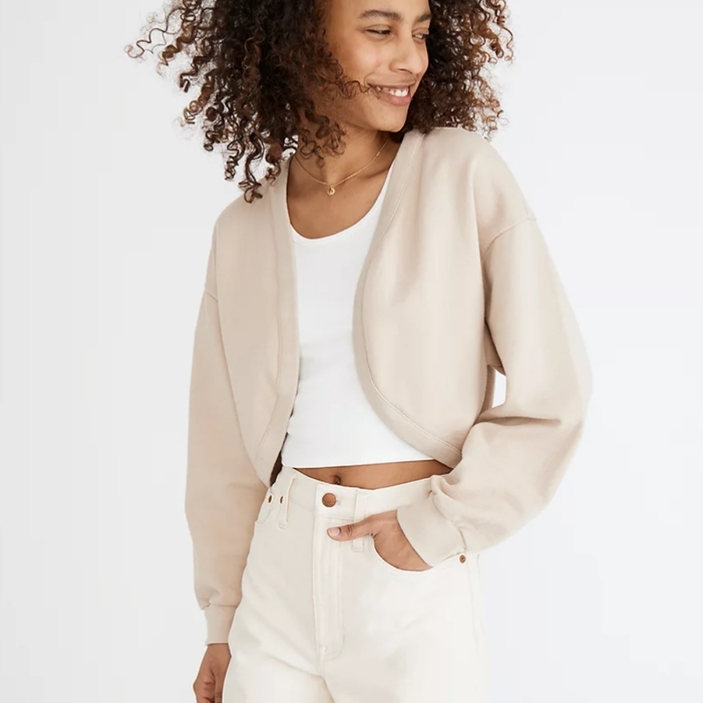 Madewell Bolero Shrug Sweater Size Large